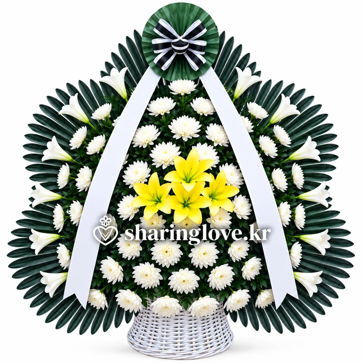 경상북도포항의료원장례식장 근조화환 상품 예시 3