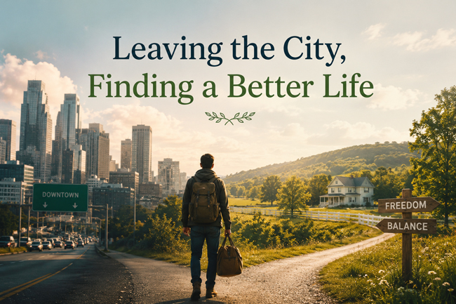 Leaving the City, Finding a Better Life