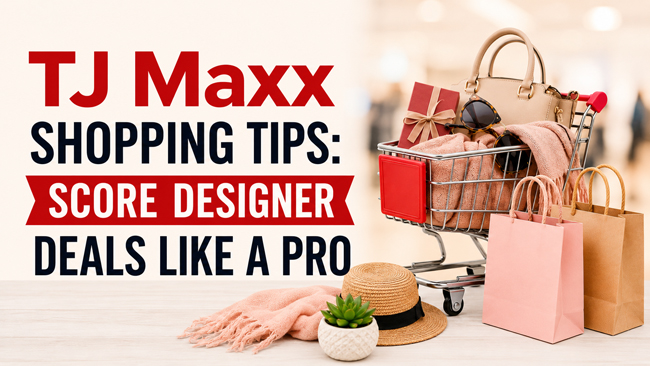 TJ Maxx Shopping Tips: Score Designer Deals Like a Pro