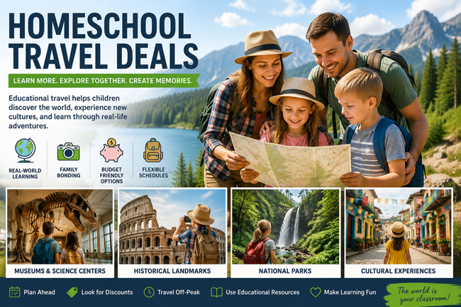 Homeschool Travel Deals and the Growing Trend of Educational Family Travel
