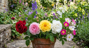 Red, Pink, Yellow, White, and Wild Roses